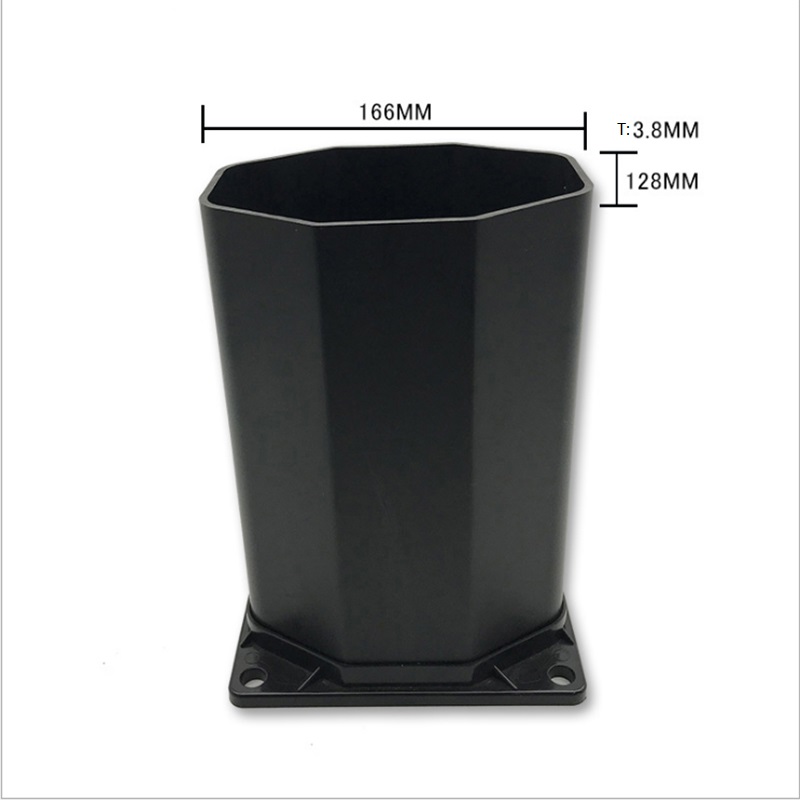 พีวีซีพลาสติกท่อแปดเหลี่ยมอุปกรณ์อาบน้ำชายหาด