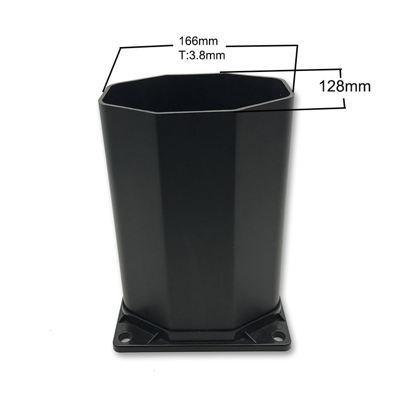 พีวีซีพลาสติกท่อแปดเหลี่ยมอุปกรณ์อาบน้ำชายหาด