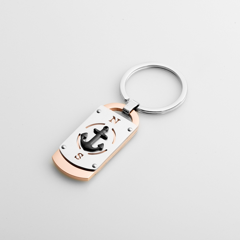 ขายส่งเครื่องประดับแฟชั่นทูโทนจี้พวงกุญแจซีรีส์ซีรีส์