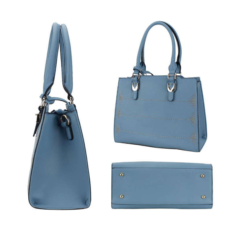 Willow Spike กระเป๋าแฟชั่น PU Leather Women's Handbags-HZLSHB030