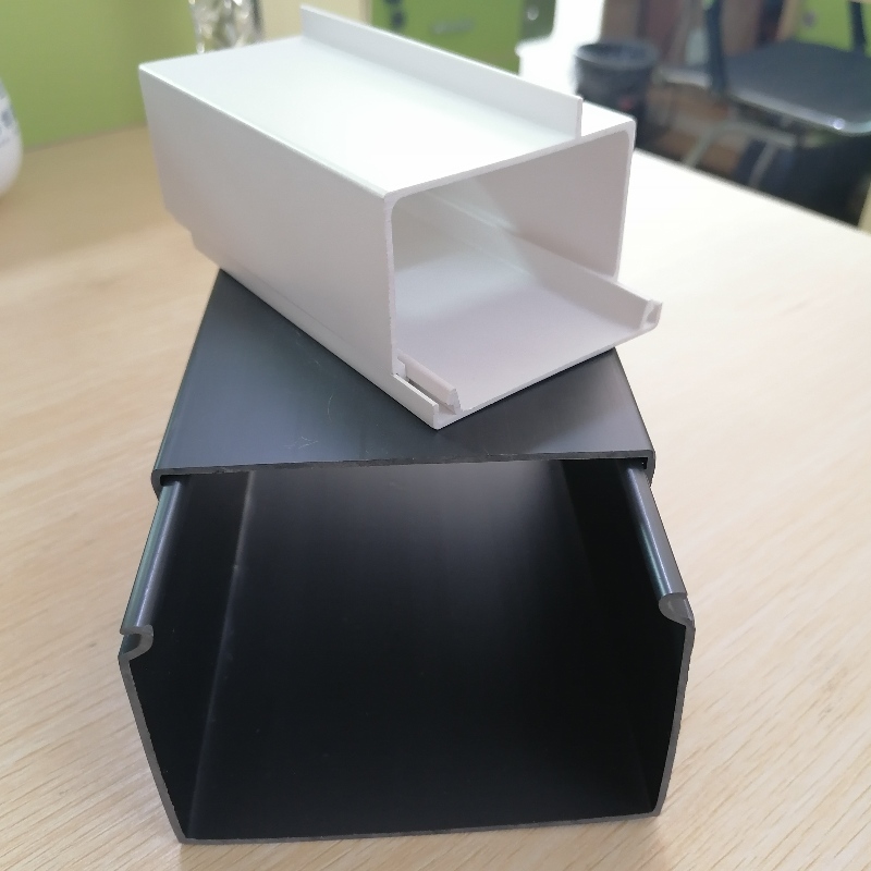 มืออาชีพที่กำหนดเองพีวีซีเคเบิ้ลคอนซีลเลอร์ร่องน้ำสายพีวีซี Trunking สายจัดระเบียบสำหรับการจัดการระเบียบของสาย