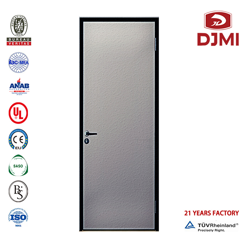 ห้องเรียนสวิงไม้โรงงานจีนพร้อมแผ่นหน้าต่างประตู Hdf เมลามีนผิวด้วยสีที่แตกต่างกันห้องกระจกไม้ใบเดี่ยวคุณภาพสูงผิวประตูขึ้...