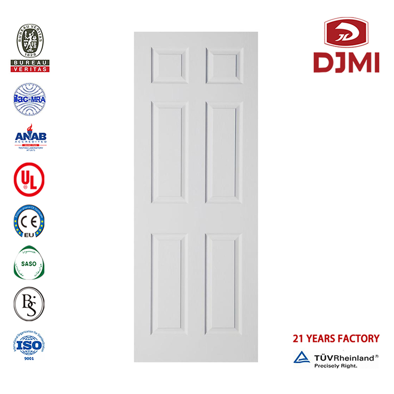 ราคาถูก 6-panel ประตูไม้จีนโรงงานพลาสติกไม้คอมโพสิตเครื่องอัดรีดไม้เกรละส่วนใหญ่ออกแบบประตูไม้กรอบไม้สักประตูคุณภาพสูงทันสม...