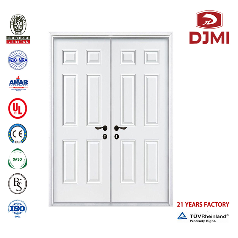 ปรับแต่งประตูไม้สองด้านประตูไม้จริงเชิงพาณิชย์ชุดใหม่ภายในโรงแรมเคนยาพับเก็บแบบจําลองสวนทองแดงที่ทันสมัยราคารักษาความป...