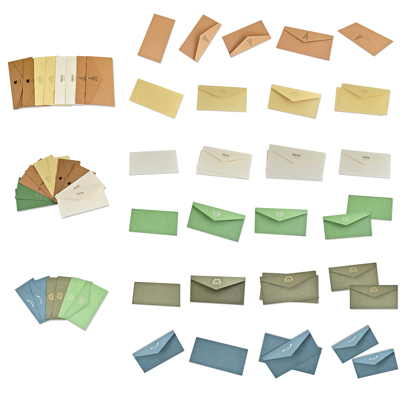 ซองจดหมายสีสันสดใส