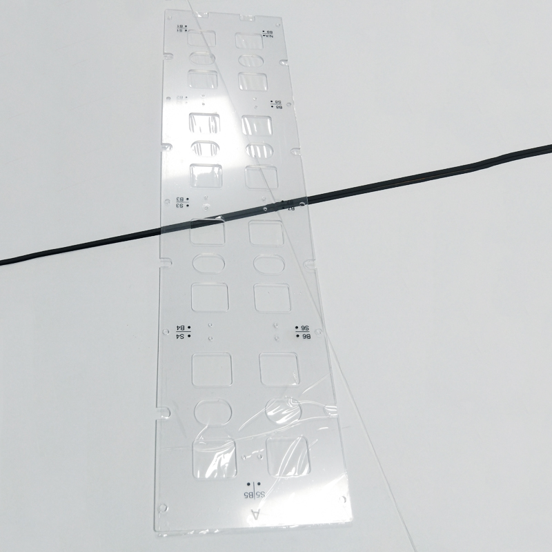 Bopu ขายส่งแบตเตอรี่ฉนวนกันความร้อนปก 3.1mmpc โปร่งใสคณะกรรมการพลังงานแบตเตอรี่โมดูลปก