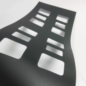 0.175mmpc ฉนวนแผ่นสีดำทนอุณหภูมิสูงทนไฟฉนวนปะเก็น