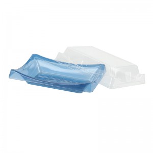 จานซูชิสีฟ้า