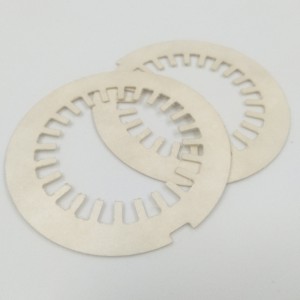 กระดาษฉนวน NOMEX แบบกำหนดเองจำนวนมากกระดาษอะรามิดสีขาว T410 ที่มีอุณหภูมิสูงและกระดาษฉนวนกันไฟ