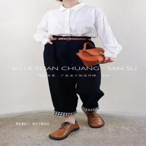 ง่ายออกแบบแฟชั่นสบายๆลายสีทึบ