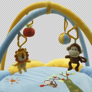 เสื่อเด็กลายดอกไม้ - สิงโต