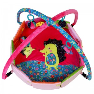 เสื่อเด็กรูปหลายเหลี่ยม - เม่น