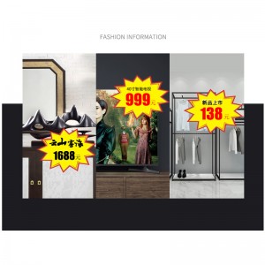 ซูเปอร์มาร์เก็ตโปสเตอร์ขายส่งร้านค้าปลีกที่เขียนด้วยลายมือกระดาษราคาป้ายชื่อที่กําหนดเองป้ายชื่อบัตรระเบิดป๊อปอัพ