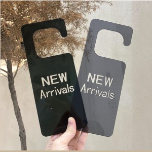 tmj-pp-539 ปรับแต่งอะคริลิคโชว์รูมเสื้อผ้าแบรนด์หรูตกแต่งป้ายโฆษณาสร้างสรรค์ชั้นวาง