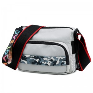 ผู้ผลิตขายส่ง 2020 แฟชั่นใหม่ผู้หญิง \\\\\\\\\\\\ \'s ขนาดเล็กสี่เหลี่ยมถุงไนลอนซิปโทรศัพท์มือถือกระเป๋าไหล่เดี่ยวทแยงมุมข้ามกระเป...