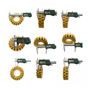 นิ้วสี่ 100mm ยางลบล้อวิซซี่ล้อไวนิลกำจัดรูปลอกเจาะ