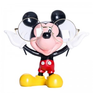 TMJ-049 ราคาโรงงานขายส่งโลโก้ที่กำหนดเองโปรโมชั่นแฟชั่นแว่นกันแดดขาตั้งชั้นวางแว่นตาสำหรับขายปลีก