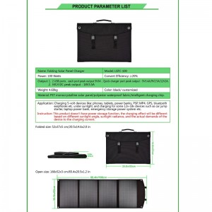กระเป๋าพับพลังงานแสงอาทิตย์