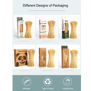 แป้งข้าวโพดแบบพกพาดื่มฟางฟางพลาย่อยสลายได้ทางชีวภาพ