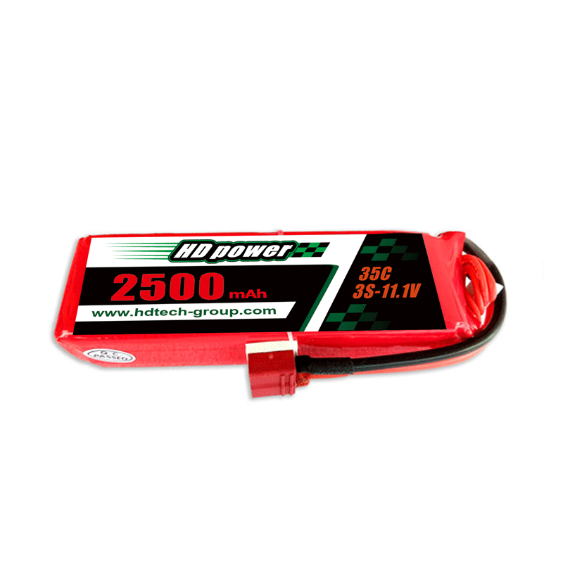 HD POWER 2500mAh 35C 3S 11.1V lipo แบตเตอรี่