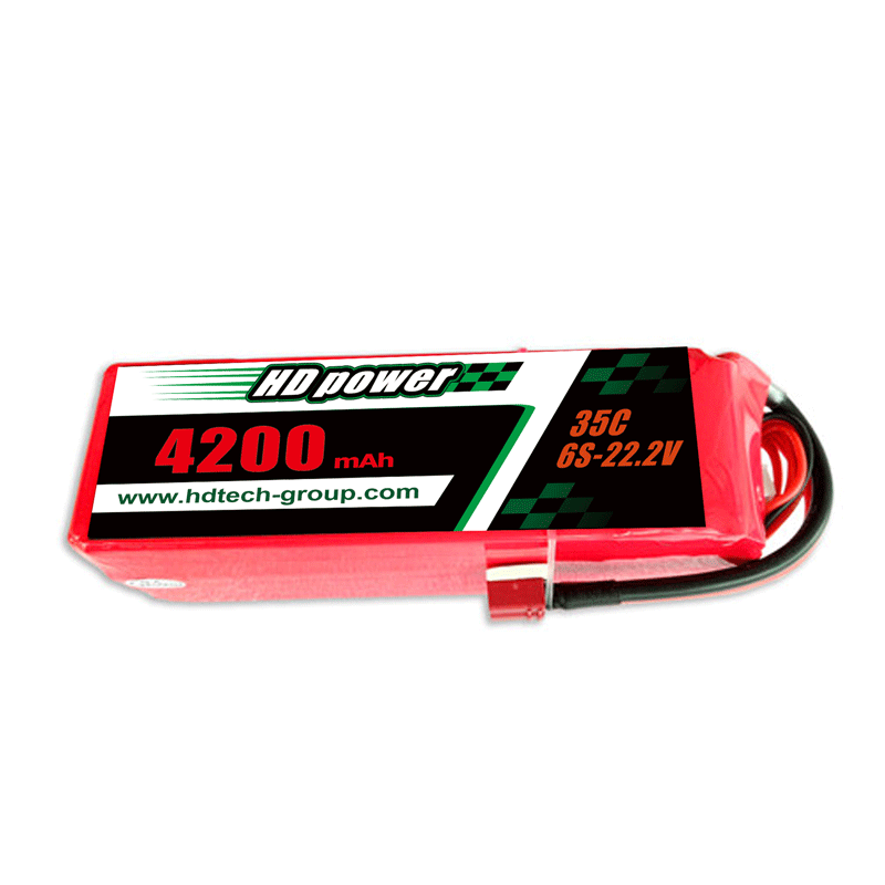 HD POWER 4200mAh 35C 6S 22.2V แบตเตอรี่ lipo