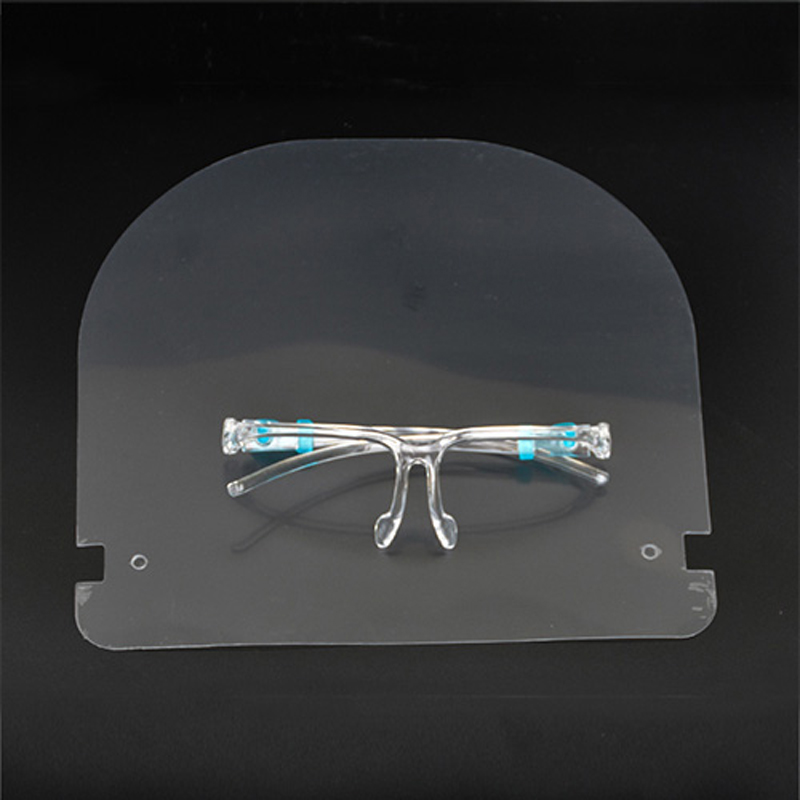 Anti Fog Reusable Face Protection แว่นตาป้องกันใบหน้า Faceshield Face Plastic Shield พร้อมแว่นตา