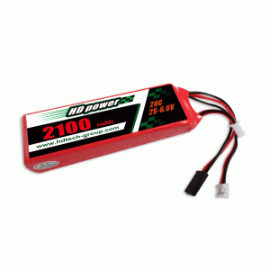 ETOP POWER 2100mAh (A) แบตเตอรี่ 20C 2SS 6.6V LiFe สำหรับตัวรับและตัวส่ง