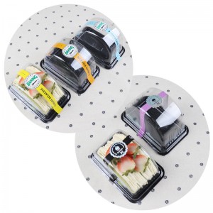 กล่องบรรจุภัณฑ์เค้กย่อยสลายได้ทางชีวภาพที่เป็นมิตรต่อสิ่งแวดล้อม