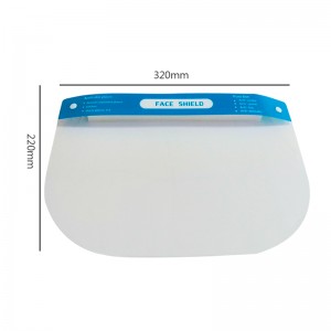 2021 EN 166 ป้องกันใบหน้า Antifog Faceshield Scratch ฟรี Full Face Protective Shield Visor