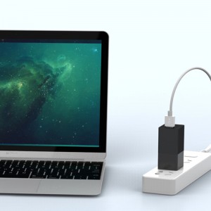 เครื่องชาร์จ PD 65W GaN Tech 2-Port Fast Charger