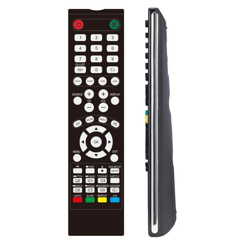 การออกแบบใหม่รูปลักษณ์ที่สวยงามราคาถูกคอนโทรลเลอร์ไร้สาย Voice Remote Control TV สำหรับ Android TV Box