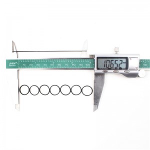 สปอตขายส่งเส้นผ่านศูนย์กลาง 0.8 นิ้วสีดำทิ้งยางรัดผมยืดหยุ่นสูงยางรัดผม