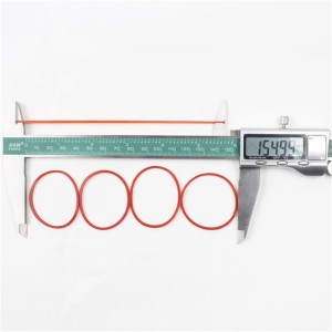 แถบยางสีต่อต้านริ้วรอยอุณหภูมิสูงและความตึงเครียดที่แข็งแกร่งผู้ผลิตแหวนยางยืดหยุ่นสูงขายส่ง