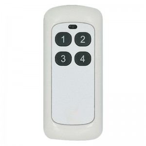 ปรับแต่งใหม่ 4-key ทั่วไปประตูโรงรถควบคุมระยะไกลและควบคุมพัดลมเพดานควบคุมระยะไกล