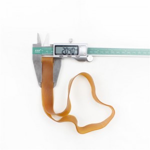 ผู้ผลิตที่กำหนดเองขนาดใหญ่ทนต่อการสึกหรอทนอุณหภูมิสูงต่อต้านริ้วรอยอุตสาหกรรมยางเข็มขัด