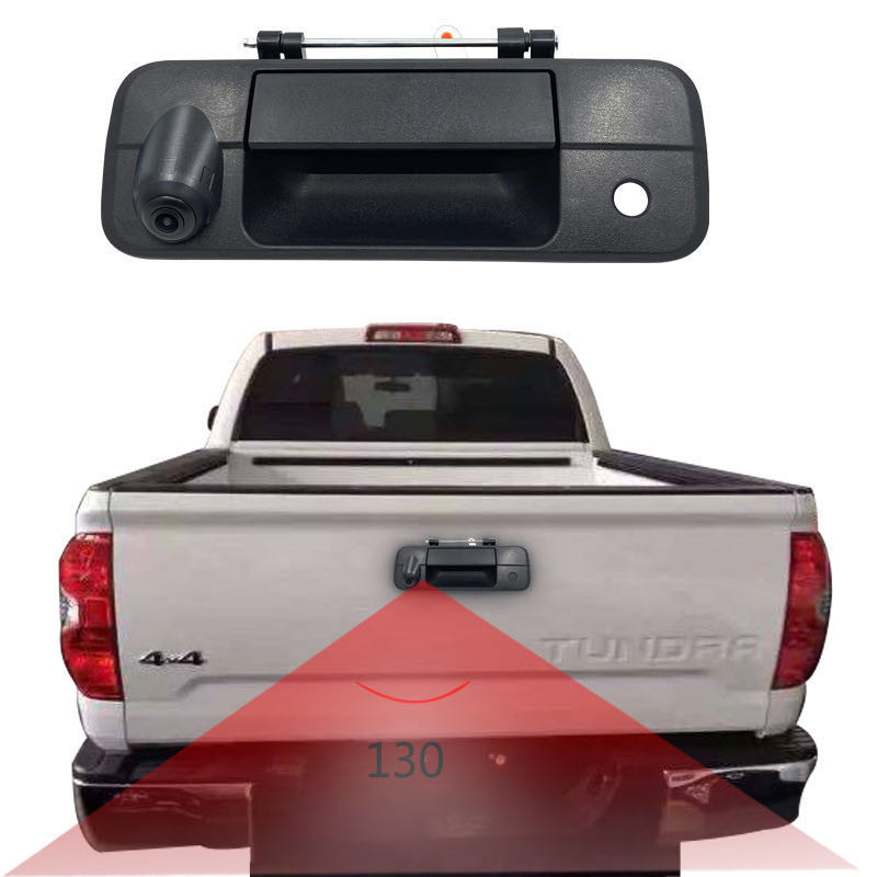 Tailgate กล้องย้อนกลับมือจับประตูด้านหลังสำหรับ Toyota Tundra Pick-up Truck 2007 2008 2009 2010 2012 2013