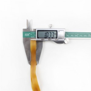 แถบยางอุตสาหกรรมที่ทนต่อการสึกหรออุณหภูมิสูงและต่อต้านริ้วรอยตามความต้องการ