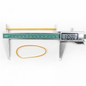 โรงงานที่กำหนดเองสีเหลืองใสทนอุณหภูมิสูงและยางรัดอุตสาหกรรมต่อต้านริ้ว