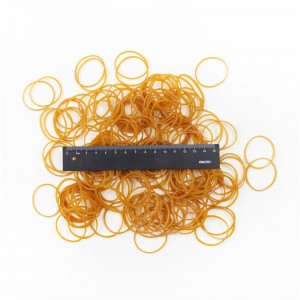 สปอตขายส่งสีเหลืองใสธรรมดายืดหยุ่นสูงปลอดภัยและเป็นมิตรกับสิ่งแวดล้อมยางรัดเกษตร