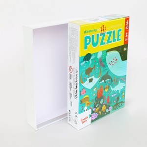 บรรจุภัณฑ์ของเล่นปกกล่องด้านล่าง