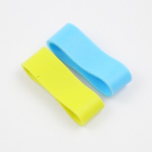 โรงงานขายตรงสีสดใสยืดหยุ่นสูงความต้านทานการสึกหรอและวงยางที่มีความยืดหยุ่นสูง