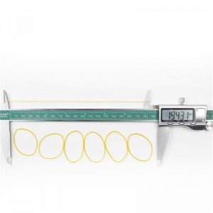 โรงงานขายตรงของยางรัดคุณภาพสูงยืดหยุ่นสูงและความยืดหยุ่นสูงกระดาษเงินที่รวมกลุ่มยาง