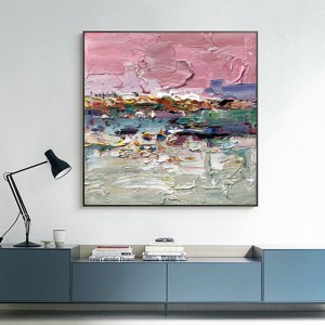 ผ้าใบกรอบบทคัดย่อการออกแบบใหม่มือทาสีตกแต่งบ้านรูปภาพภาพพื้นจิตรกรรม