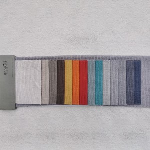 ผ้าลินินผ้าฝ้ายย้อมเส้นด้าย BNT1902