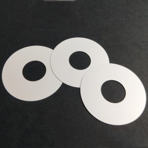 กระดาษสะท้อนแสงรอบ 0.2 มม. ฟิล์มสะท้อนแสงสีขาวเรียบเนียน
