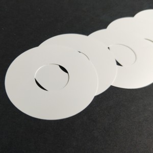 กระดาษสะท้อนแสงรอบ 0.2 มม. ฟิล์มสะท้อนแสงสีขาวเรียบเนียน