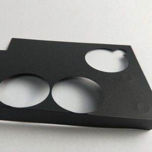 203 * 109 * 0.25 มิลลิเมตรแผ่นฉนวนกันความร้อน PC สีดำ, ทนอุณหภูมิและง่ายต่อการโค้งงอแผ่นฉนวน