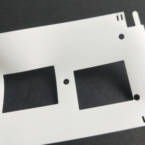 FR1 แผ่นฉนวนกันความร้อนสีขาวปะเก็นฉนวนกันความร้อน 0.25 มม. แผ่นฉนวนกันความร้อนสารหน่วงไฟ