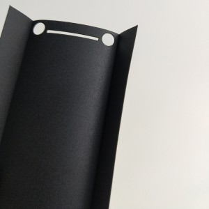 แผ่นฉนวนกันความร้อน PC สีดำกลับมารายาง 0.25 มม. แผ่นฉนวนกันความร้อนสารหน่วงไฟเหมาะสำหรับเครื่องใช้ไฟฟ้า