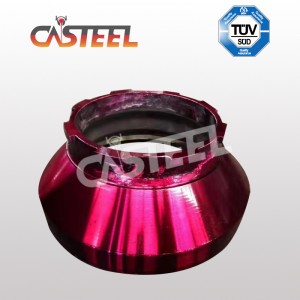 จีน OEM ของสมุทร crusher เว้า, ชาม Liner Mantle และ conves